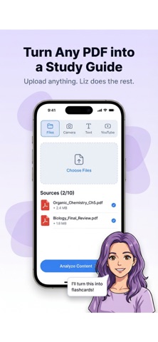 StudyLiz: Study Guide Maker iPhone screenshot