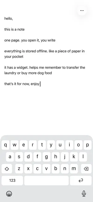 Note & Widget screenshot 2