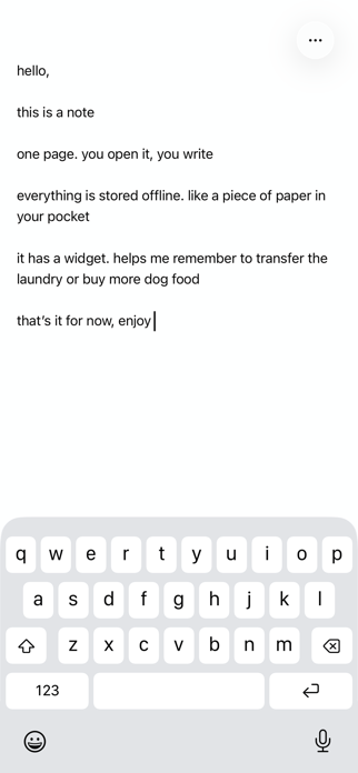 Note & Widget Screenshot 2 of 5