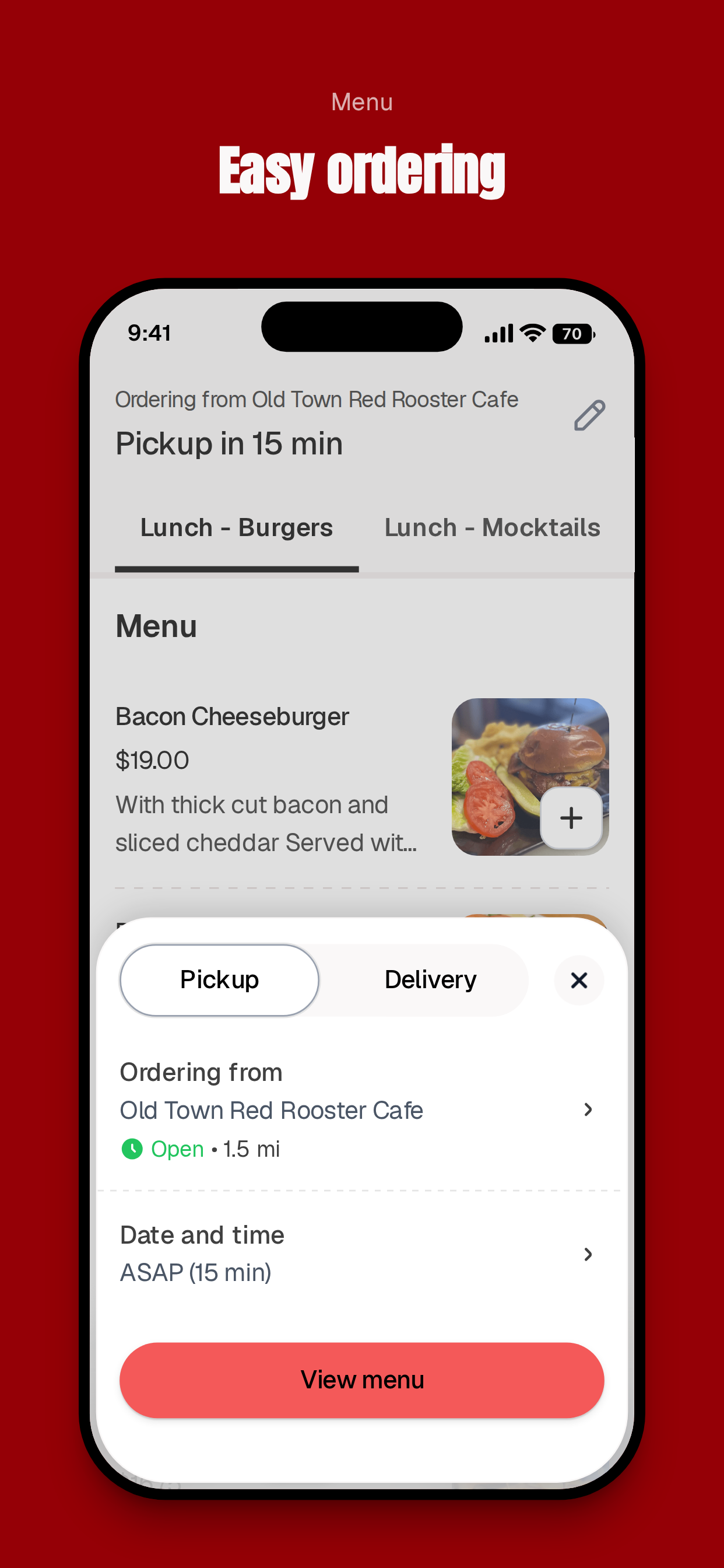 Old Town Red Rooster Cafe screenshot 3