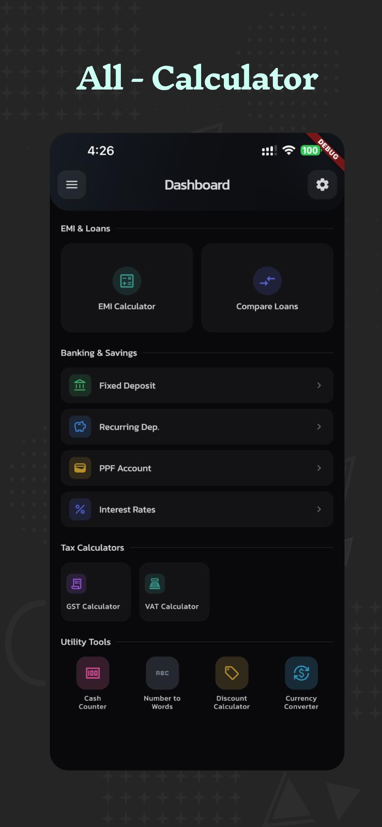 Emi Calculator - Loan, Savings screenshot 2
