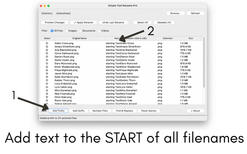 App screenshot
