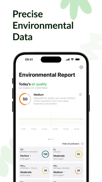Skyee - Environmental Report app screenshot