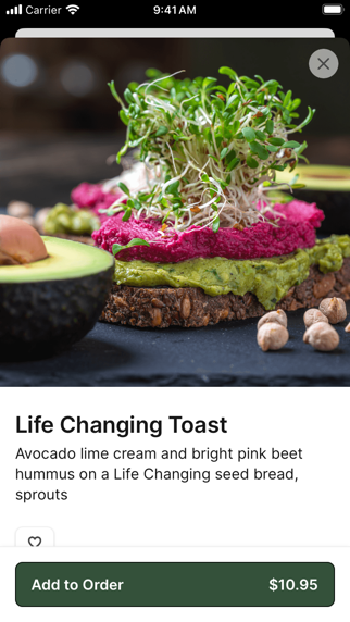 Vida Baking iPhone screenshot 4 - Food & Drink app