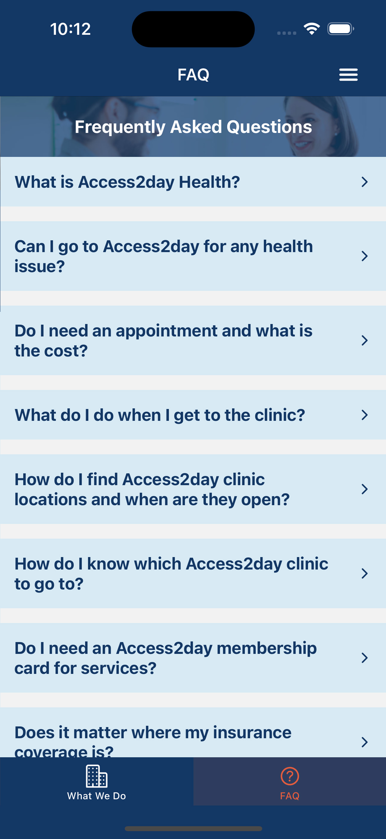 Access2Day Clinic Finder