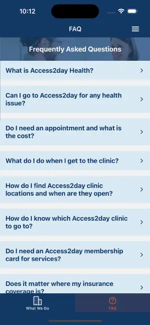 Access2Day Clinic Finder screenshot 4