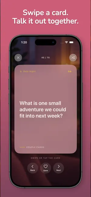 Couple Cards: Questions Game screenshot 2