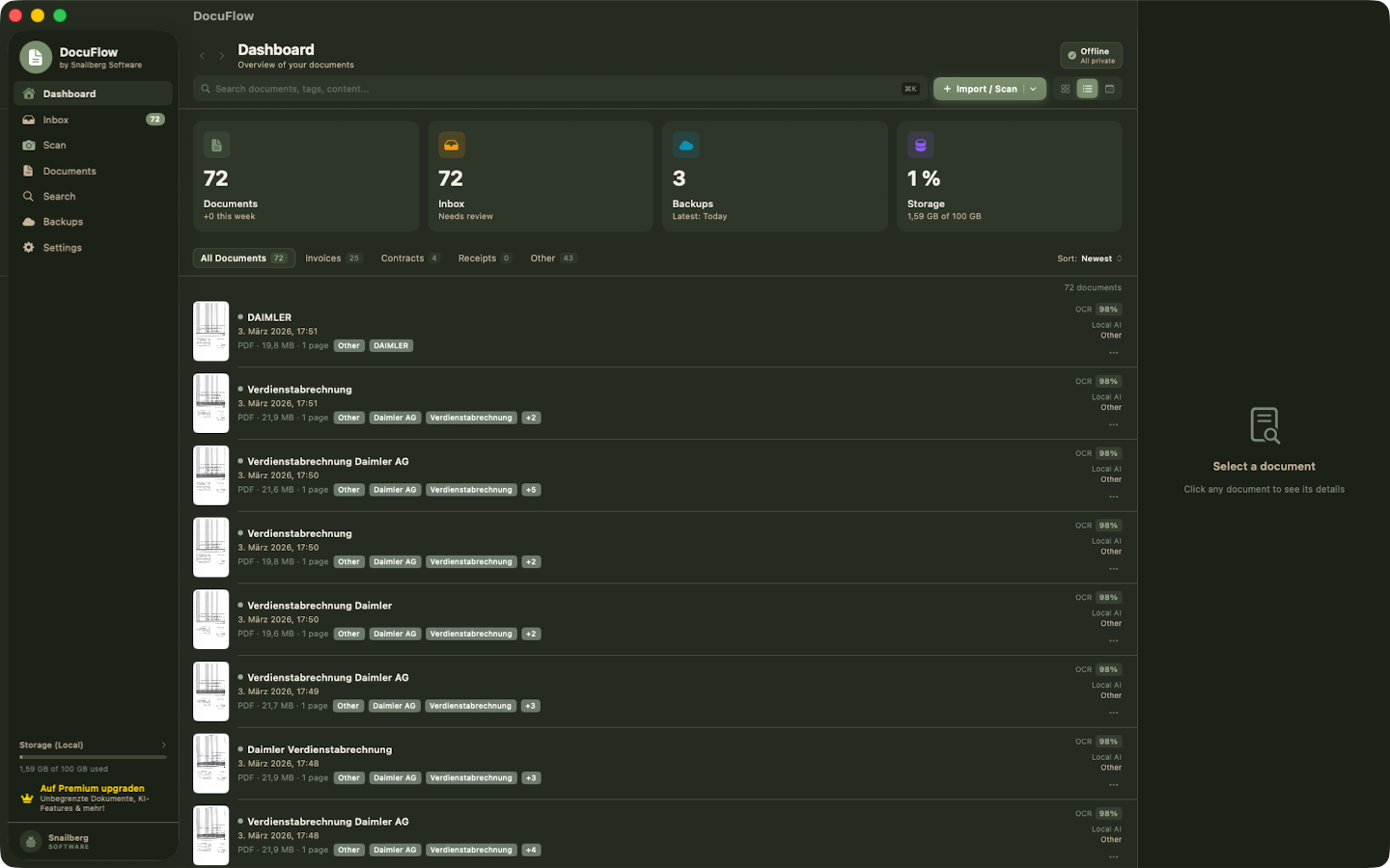DocuFlow: AI Document Manager