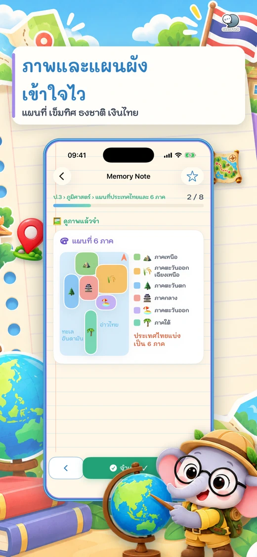 สังคม ป.1-3 สรุปง่าย จำไว screenshot 5