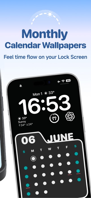 DayDots: Calendar Wallpaper Screenshot 4 of 5