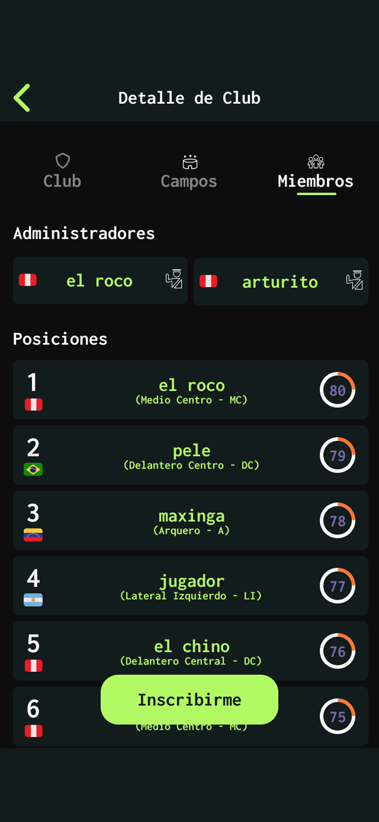 Adrenalina: Futbol y Pichangas screenshot 4