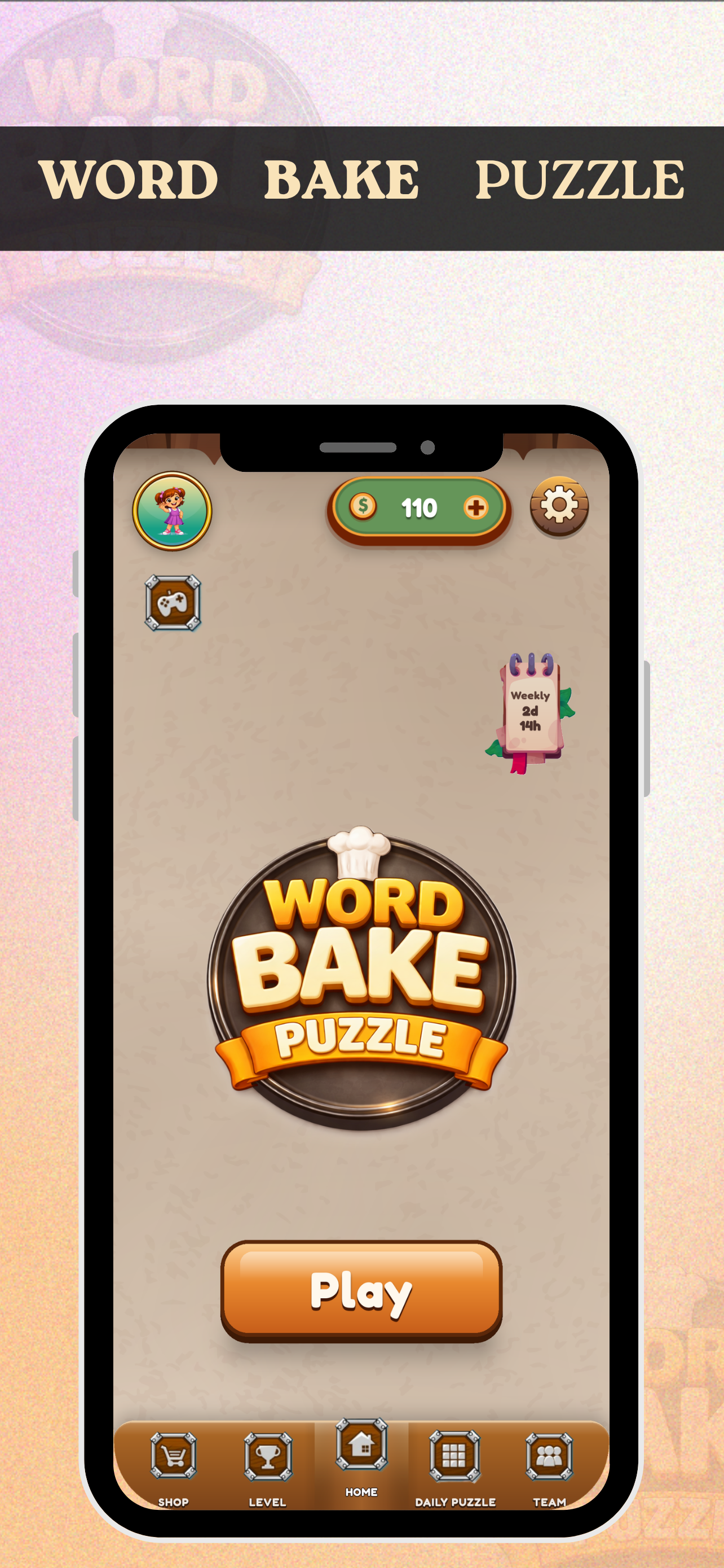 Word Bake: Crossword Game