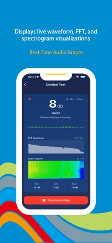 Wonder Decibel - Voice Meter iPhone screenshot