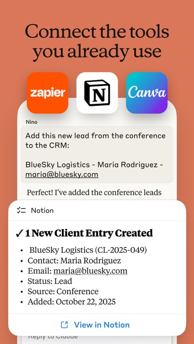 Claude by Anthropic screenshot