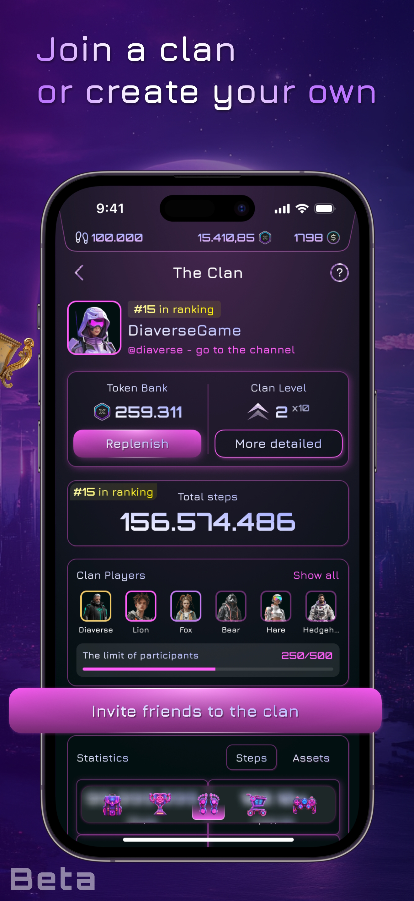 Diaverse: Step Counter & Game screenshot 4