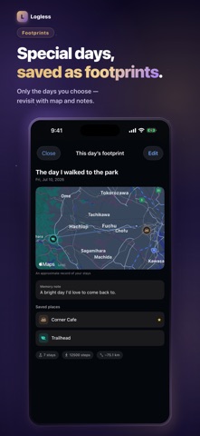 Location Diary - Logless Screenshot 6 of 6