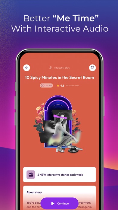 Screenshot #2 pour Biyaku: Sexy Audio Stories