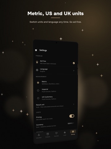 Dilution Calculator: Detailer iPad screenshot
