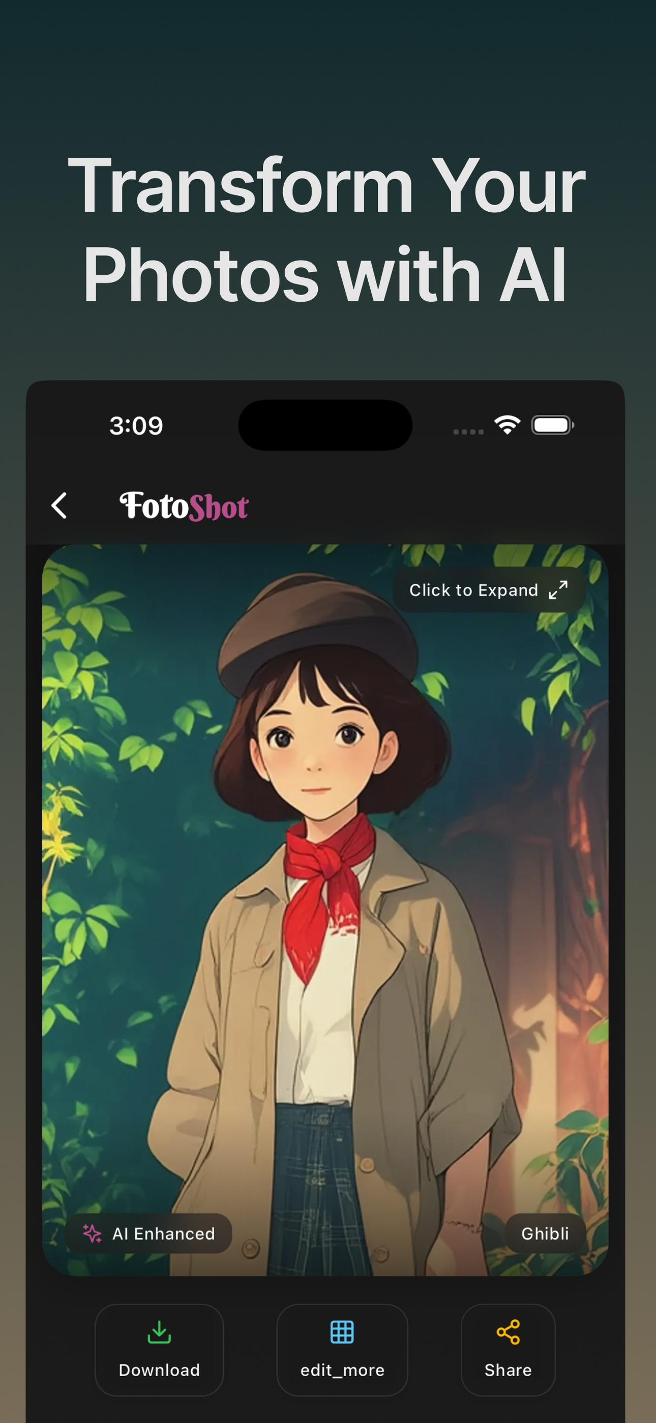 FotoShot : Ai Photo Enahncer