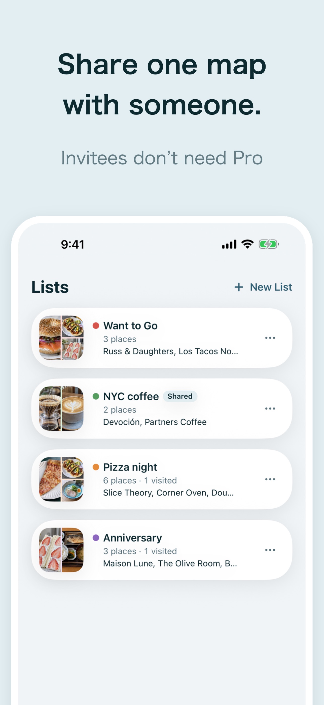 Screenshot 5 of Save Places: Want-to-Go List