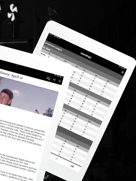 Chicago Baseball Sox Edition iPad screenshot 4 - Sports app