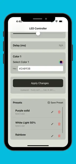 Mobibooth LED Controller screenshot 3