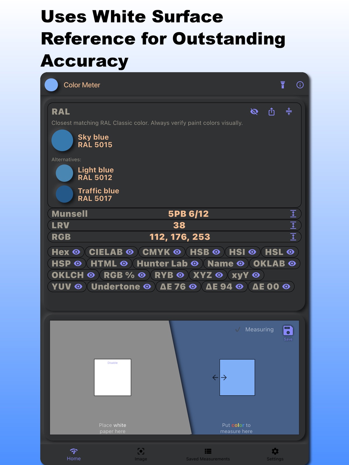 Colorimeter Camera Color Meter ipad screenshot 3