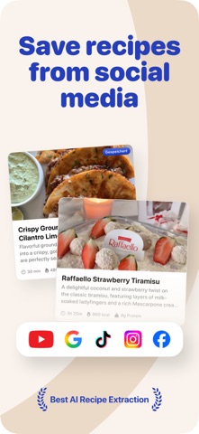 CookThis! - Save Recipes iPhone screenshot