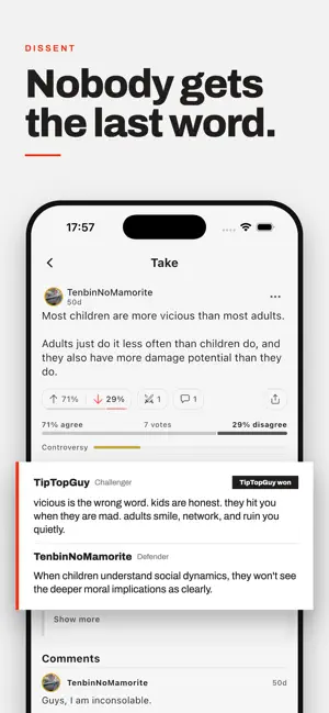 Dissent: The Opinion Arena screenshot 2