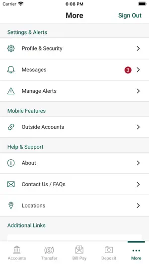 Traditional Bank Mobile screenshot 4
