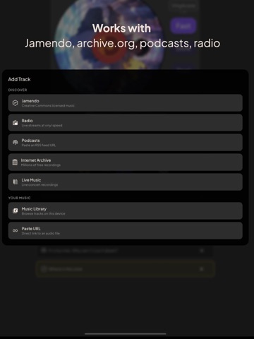 Vinylcore iPad screenshot