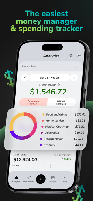 WiseWallet – Expense Tracker Screenshot 1 of 8