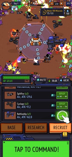 SpaceXYZ: Idle Tower Defense screenshot 5