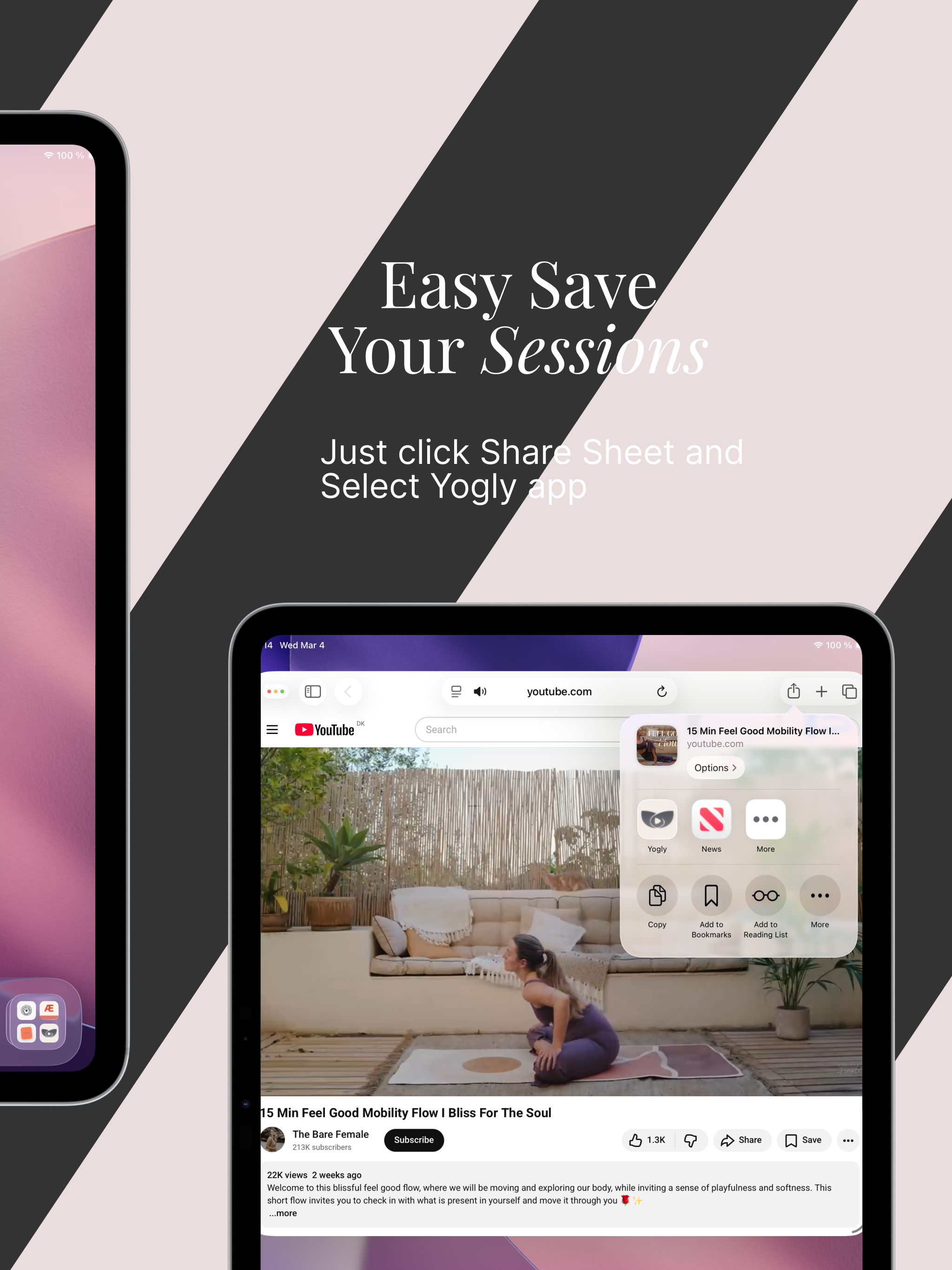 Yogly - YouTube Yoga Log screenshot 6