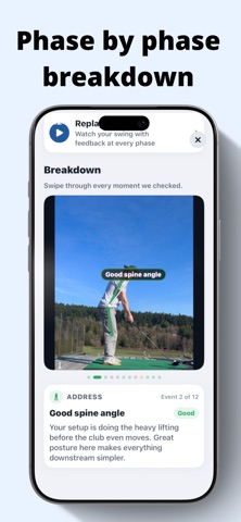SliceAI: Golf Swing Analyzer screenshot