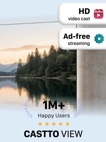 Castto: TV Cast, Screen Share iPad screenshot