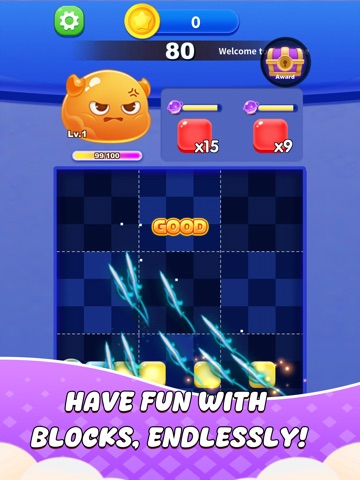 Block Puzzle Pudding: Slime Go iPad screenshot