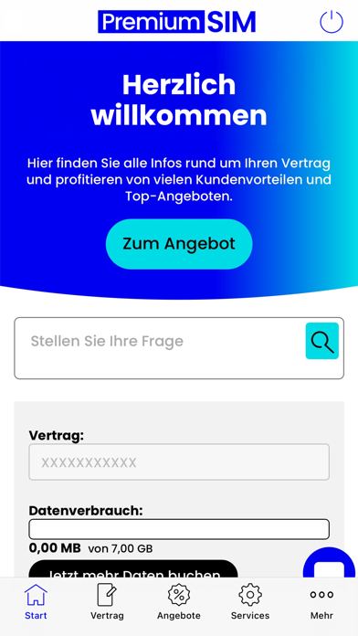 Screenshot #1 pour PremiumSIM Servicewelt