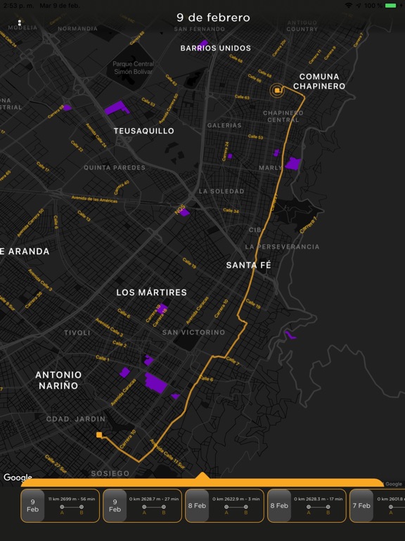 Screenshot #6 pour Tribu GPS