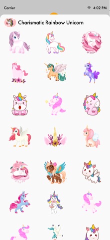 Charismatic Rainbow Unicorn Screenshot 2 of 4