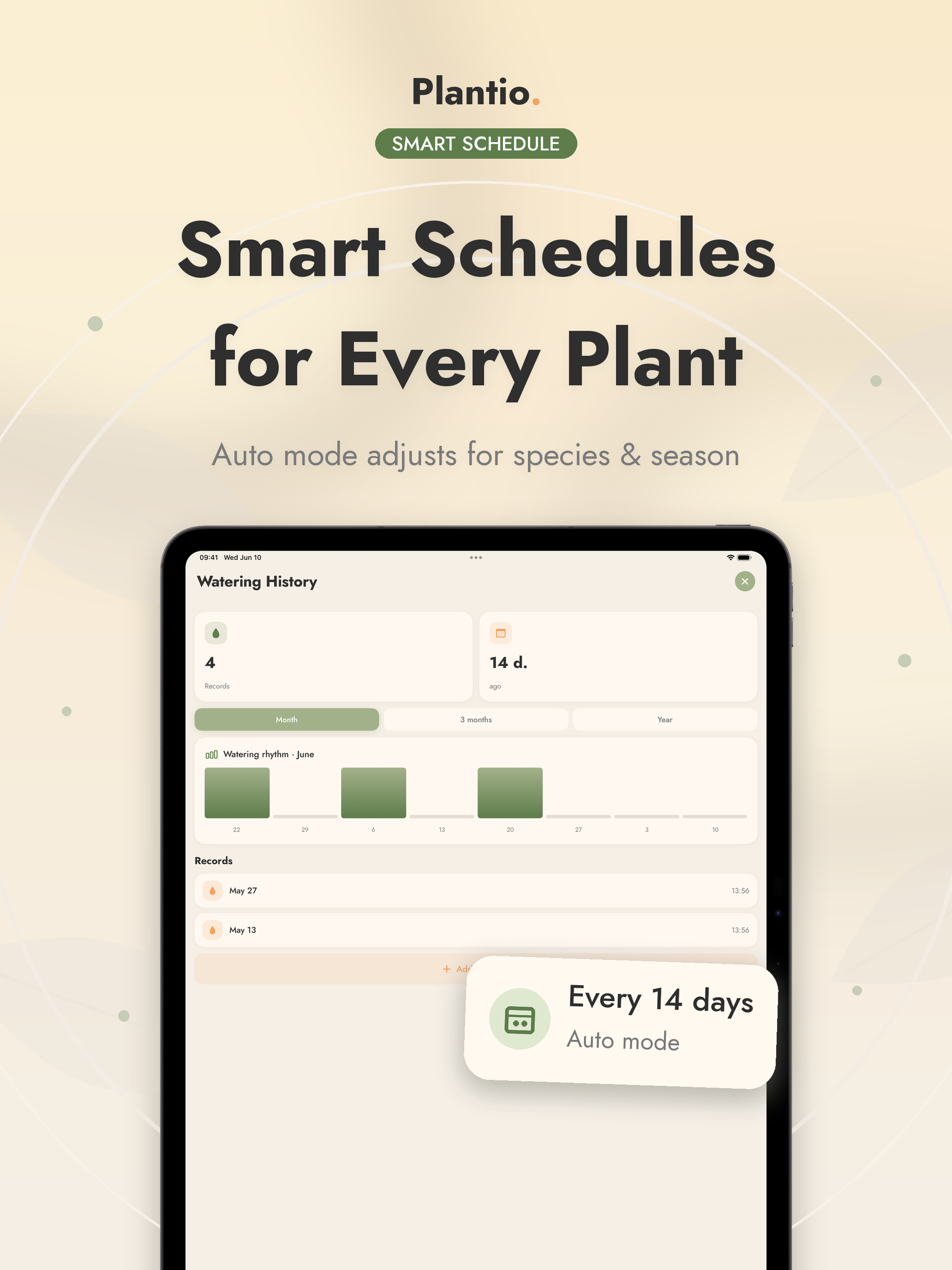 Plantio: Plant Care Tracker