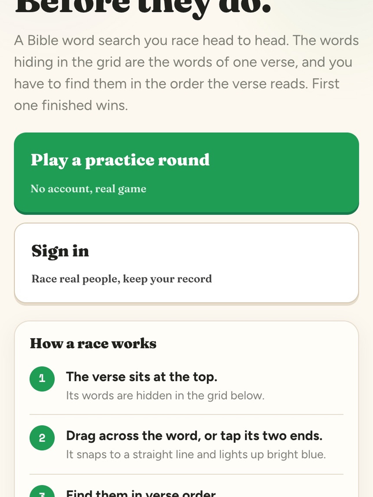 Screenshot 6 of Bible Word Search Showdown