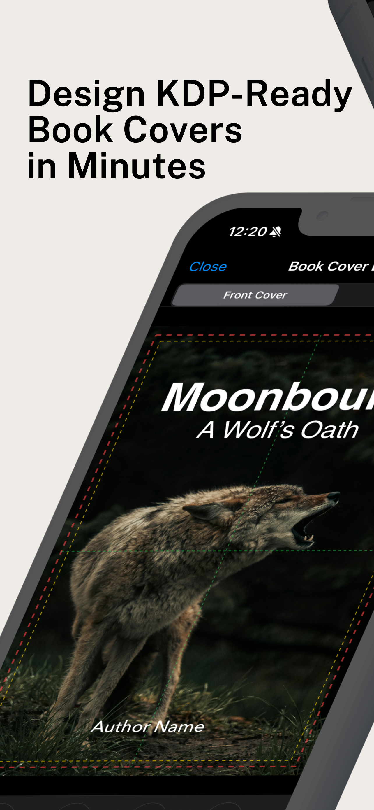 Book Cover Maker: BookFrame AI