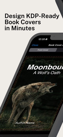 Book Cover Maker: BookFrame AI screenshot