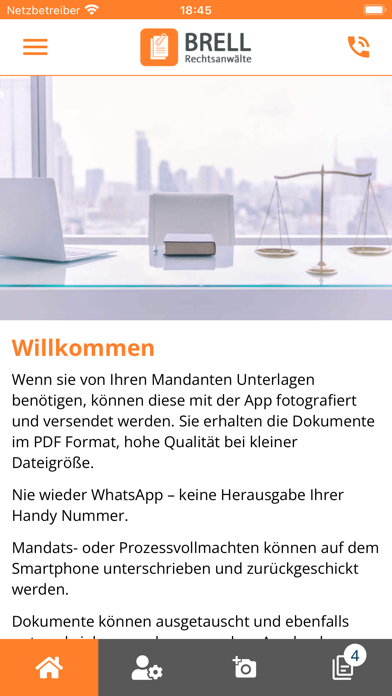 Screenshot #1 pour Brell Rechtsanwälte