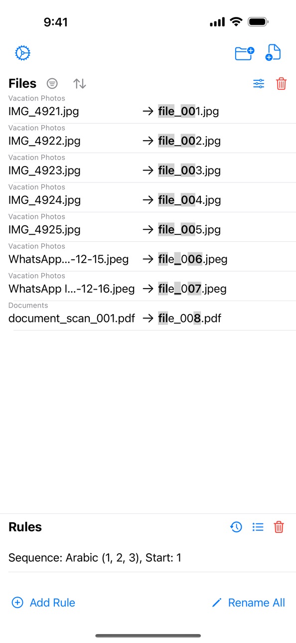 iPhone screenshot