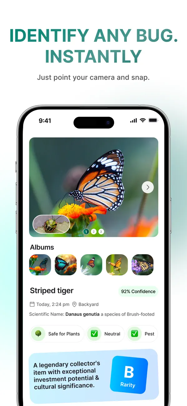 Screenshot #2 pour InsectBrain: Bug Identifier