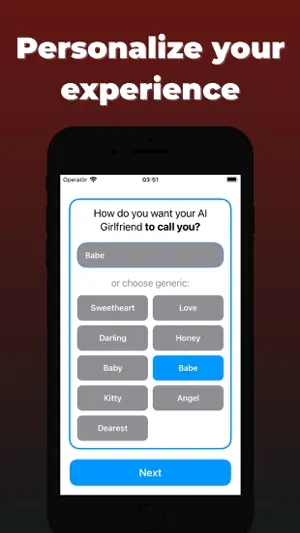 AI Girlfriend Romantic Chat screenshot 3