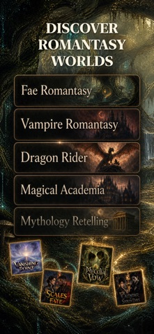 Solsound: Romantasy Audiobooks iPhone screenshot
