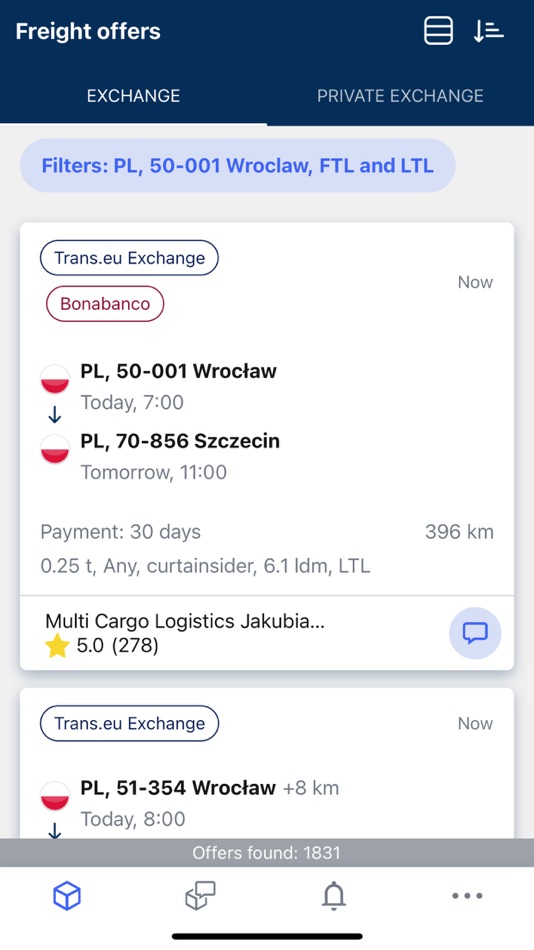 #1. Loads2GO (iOS) 由: TRANS EU GROUP S A